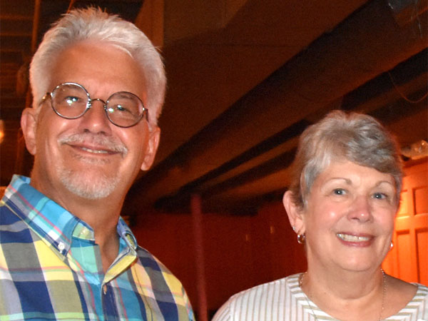 Photo of classmates in Bona Sera Restaurant