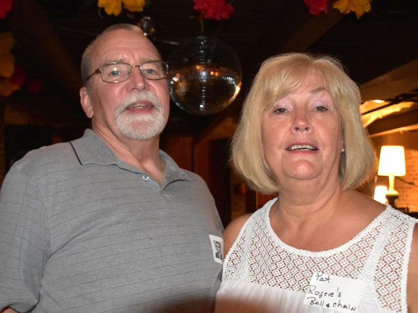 Photo of classmates in Bona Sera Restaurant