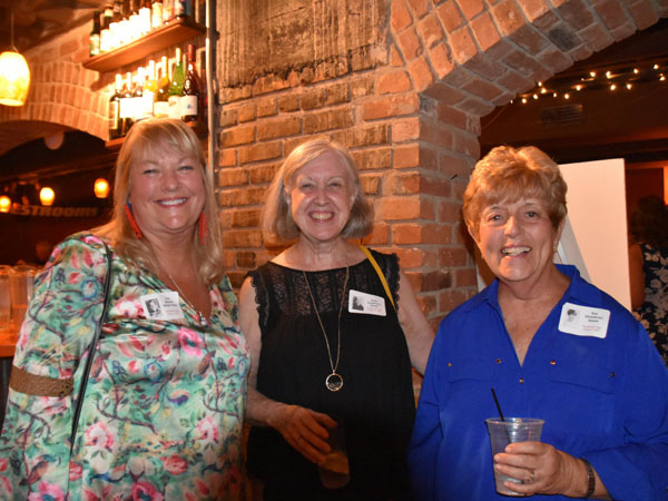Photo of classmates in Bona Sera Restaurant