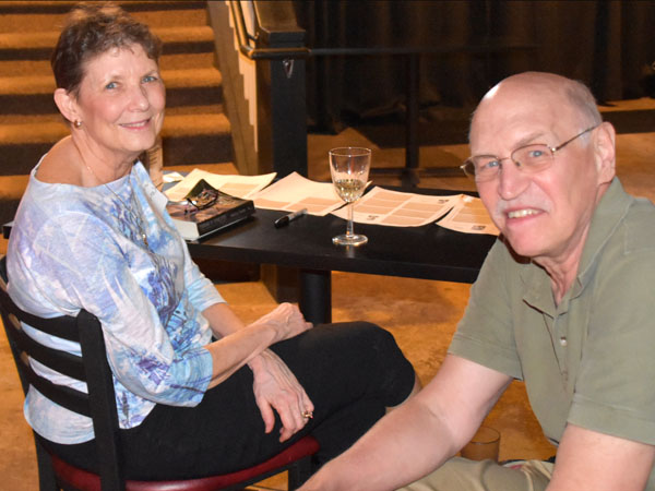 Photo of classmates in Bona Sera Restaurant