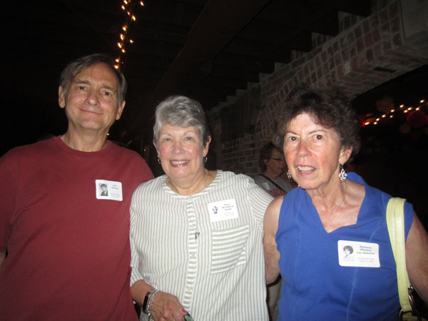 Photo of classmates in Bona Sera Restaurant