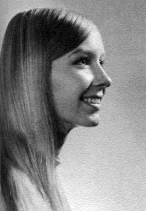 Sally Foster 1967 yearbook photo